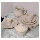 LONGABERGER WOVEN TRADITIONS PLATES PITCHER & MORE