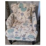 FLORAL SIDE CHAIR