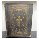 1840s D&J SADLIER BIBLE