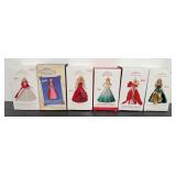 (6) HALLMARK BARBIE ORNAMENTS