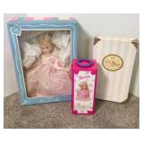 BARBIE DOLL  & EFFANBEE DOLL & BARBIE CLOSET