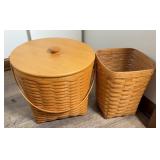 (2) LONGABERGER BASKETS