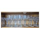 (40+) ETCHED CRYSTAL STEMWARE
