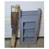 VINTAGE MEDICINE CABINET & SEEDER