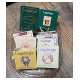 (8) LONGABERGER TIE ONS