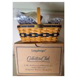 LONGABERGER JW MINIATURE 2003 EASTER BASKET