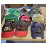 (4) PIONEER SEED CORN HATS, (4) FARM HATS