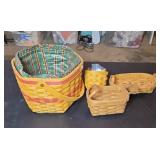 (4) LONGABERGER BASKETS