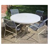 PATIO TABLE W/ (4) CHAIRS