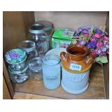 MILK CAN SPOON HOLDER, CANNING JARS, & MORE