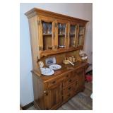 YOUNG REPUBLIC HARD ROCK MAPLE CHINA CABINET