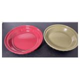 (2) LONGABERGER PIE PLATES