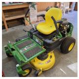 JOHN DEERE Z345R ZTRAK ZERO TURN MOWER (LOW HOURS)
