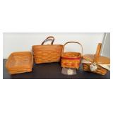 (4) LONGABERGER BASKETS