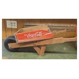 COCA-COLA WHEELBARROW