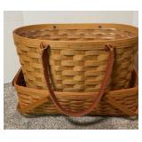 (2) LARGE LONGABERGER BASKETS