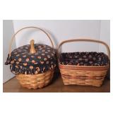 (2) LONGABERGER HALLOWEEN BASKETS