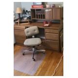 DESK, CHAIR, & MAT