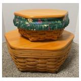 (2) LONGABERGER BASKETS