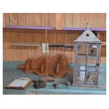 CARRIAGE CANDLE LIGHT & OTHER DECOR