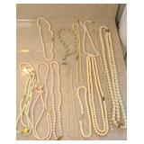 (10) BEADED NECKLACES