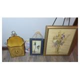 METAL MAIL WALL POCKET & ASSTD ARTWORK