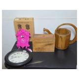 CUCKOO CLOCK & RECIPE BOX