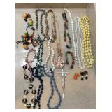 BEADED COSTUME JEWELRY