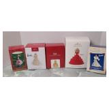 (5) HALLMARK BARBIE ORNAMENTS