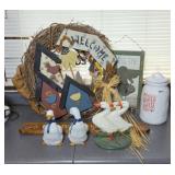 JOHN DEERE & HOME WREATH