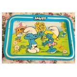 VINTAGE SMURFS TRAY (ALT LOC)