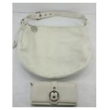 WHITE COACH PURSE WITH WALLET