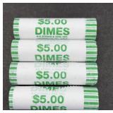 (200) LADY LIBERTY DIMES