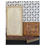 FRAMED METAL DECOR