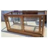 DISPLAY CASE FRAME NEEDS GLASS OR WOOD PANELS