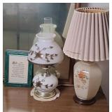 (2) VINTAGE LAMPS & TABLE LAMP (ALT LOC)