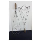 (2) RUG BEATERS