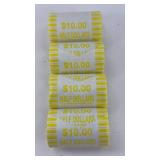 (4) ROLLS OF KENNEDY HALF DOLLARS (80) COINS