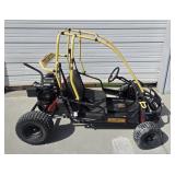 BLACK WIDOW DUAL RIDER GO KART W/ 136 CC GAS POWER