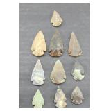 ARROWHEADS, UNKNOWN ORIGIN