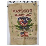 MARIJUANA BURLAP SACK
