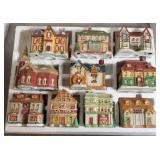 MINIATURE LIGHTED HOUSES CHRISTMAS (ALT LOC)