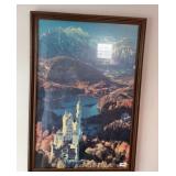 CASTLE PRINT, CASTLE INSPIRED DISNEY CASTLE (ALT L