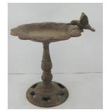 CAST IRON BIRD BATH
