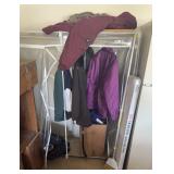 CLOTHING STORAGE WITH COATS & SHOES