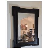 MIRROR WITH WOOD FRAME