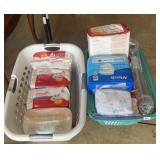 (8) PACKAGES OF UNDERPADS & MORE