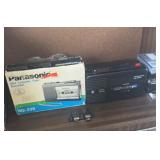 (2) CASSETTE PLAYERS WITH  CASSETTES