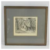 ANNE CLEAVER PENCIL PRINT 7/20  BILLS BARN