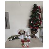 TABLE TOP CHRISTMAS TREE & DECOR